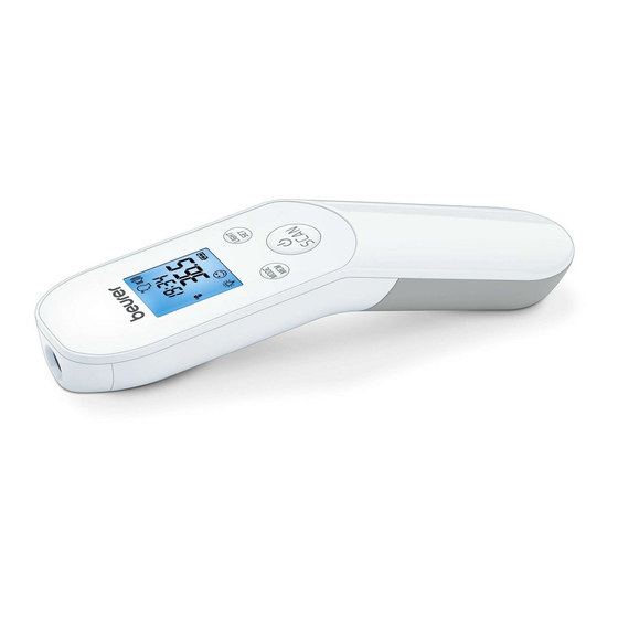 Beurer FT 85 Instructions For Use Manual