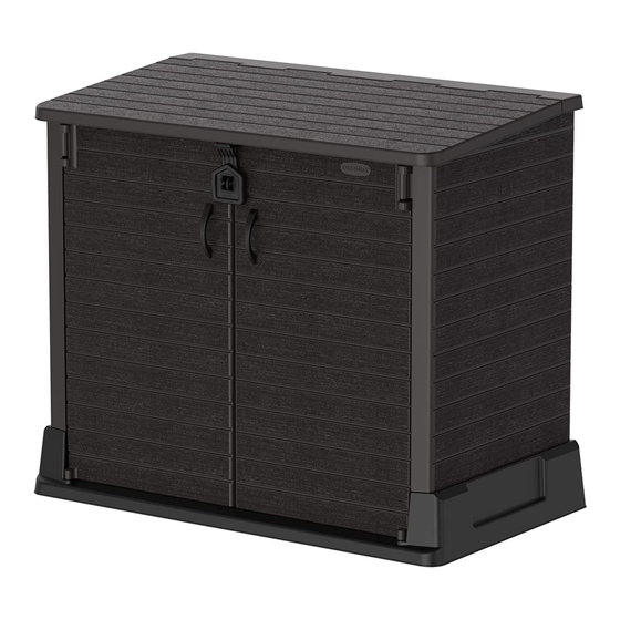 DuraMax CEDARGRAIN STOREAWAY 850L User Manual