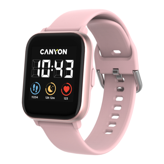 Canyon SW-78 Salt Quick Manual