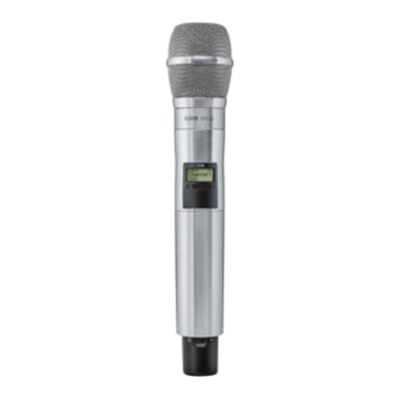 Shure ADX2/K8N User Manual
