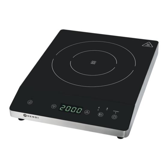 Hendi 2000W User Manual