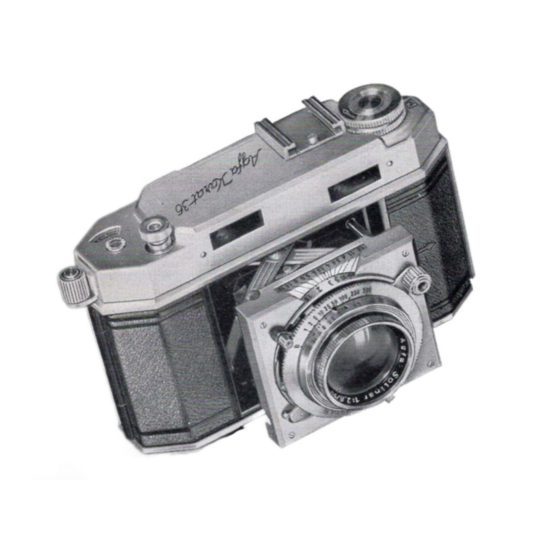 AGFA Karat 36 Manual