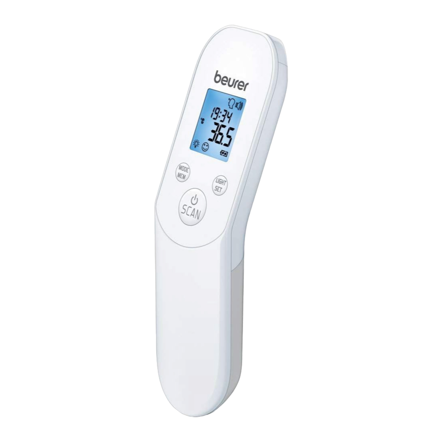 Beurer FT 85 Manual
