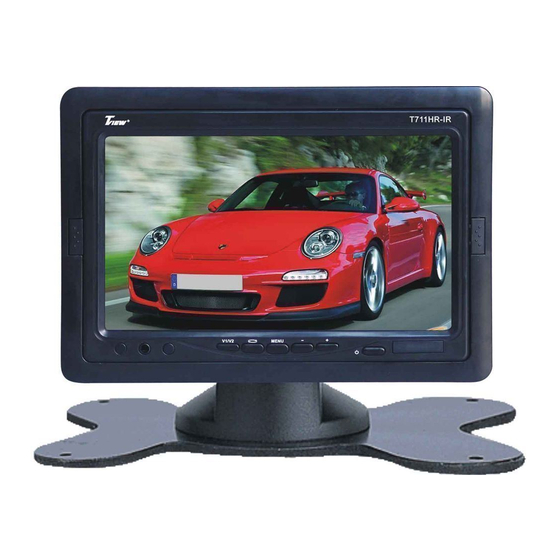 Tview T711HR-IR User Manual