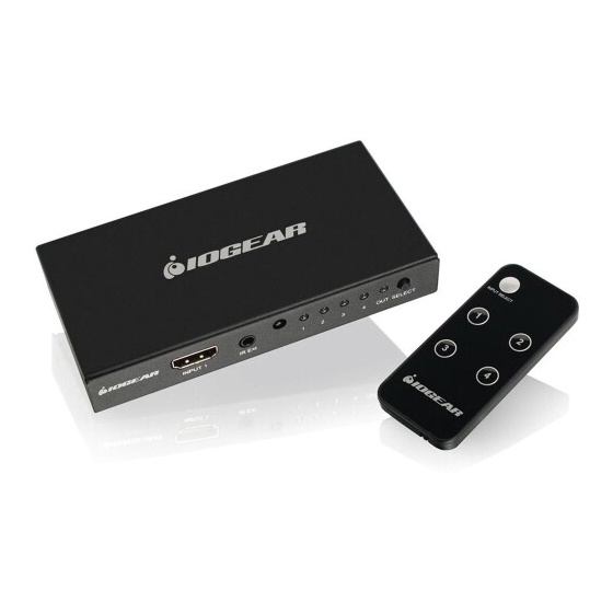 IOGear GHDSW4K4 Q1326 Quick Start Manual