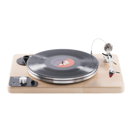 VPI Industries PLAYER Manual
