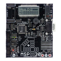 Texas Instruments MSP430FG4618 User Manual