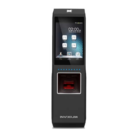 Invixium IXM TOUCH Installation Manual