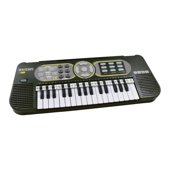 Bontempi 15 3220 Owner's Manual