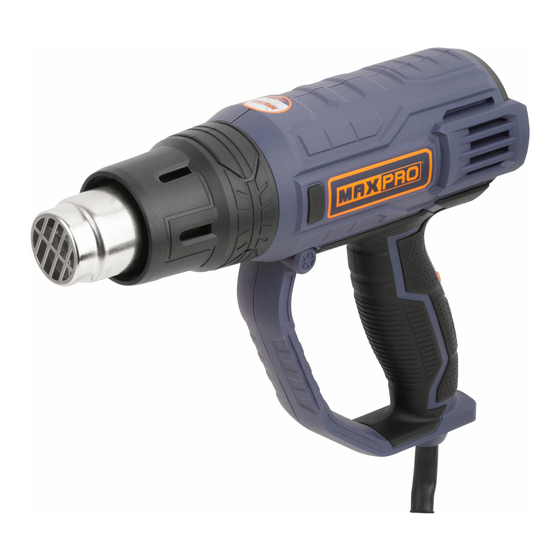 MaxPro PROFESSIONAL MPHG2001 Manual