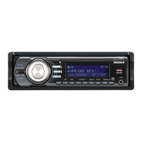 Sony CDX-GT71W - Fm/am Compact Disc Player User Manual