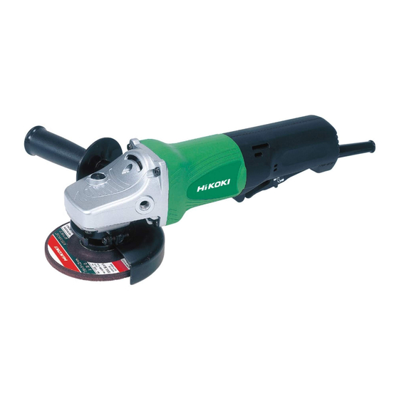 HIKOKI G 12SE2 Handling Instructions Manual