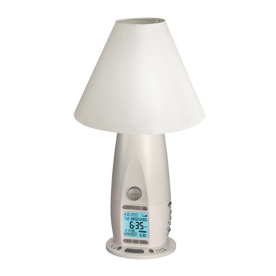 Verilux Rise&Shine Deluxe VA02 - Natural Spectrum Alarm Clock Manual