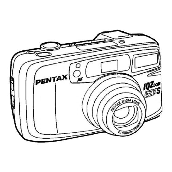 Pentax IQZoom EZY-S Operating Manual