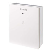Siemens RCR110.2ZB Mounting Instructions