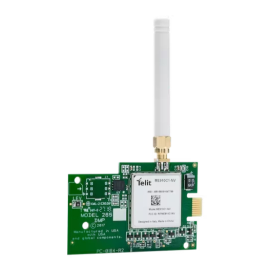 DMP Electronics 265LTE-V Installation Manual