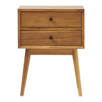 OkiOki Mid-Century Nightstand Instructional Manual