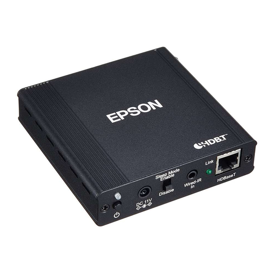 Epson HDBaseT ELPHD01 User Manual