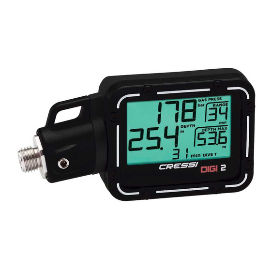 Cressi DIGI 2 Manual