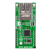 Mikroelektronika ETH WIZ click Manual