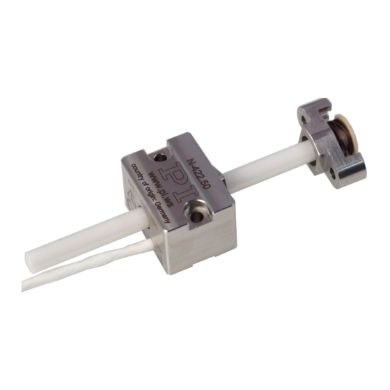 PI MP116E User Manual