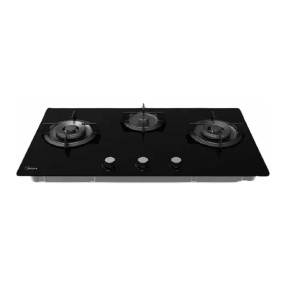 Midea 90GT503 Gas Cooktop Manuals