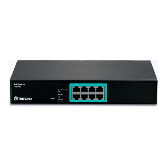 TRENDnet TPE-S80 Quick Installation Manual
