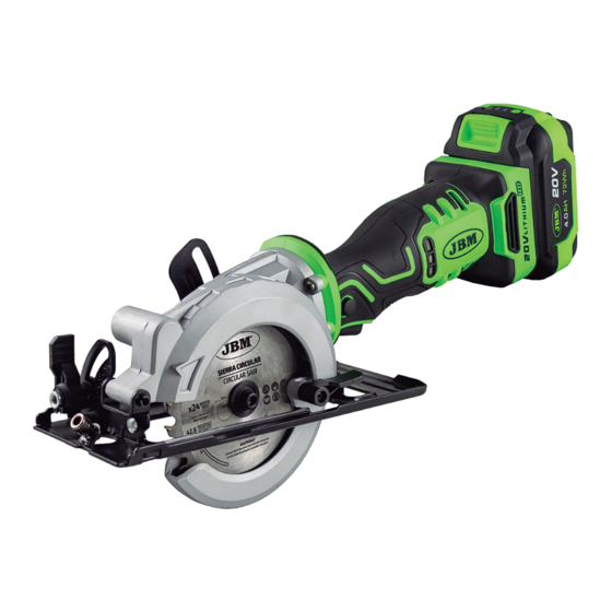 User Manuals: JBM 60011 Circular Saw Blade