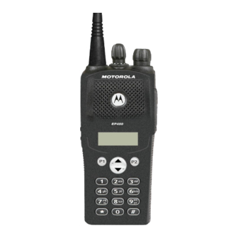 Motorola EP450 User Manual