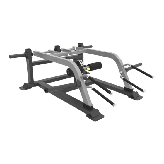 Taurus Elite Iso Squat Lunge Assembly And Operating Instructions Manual