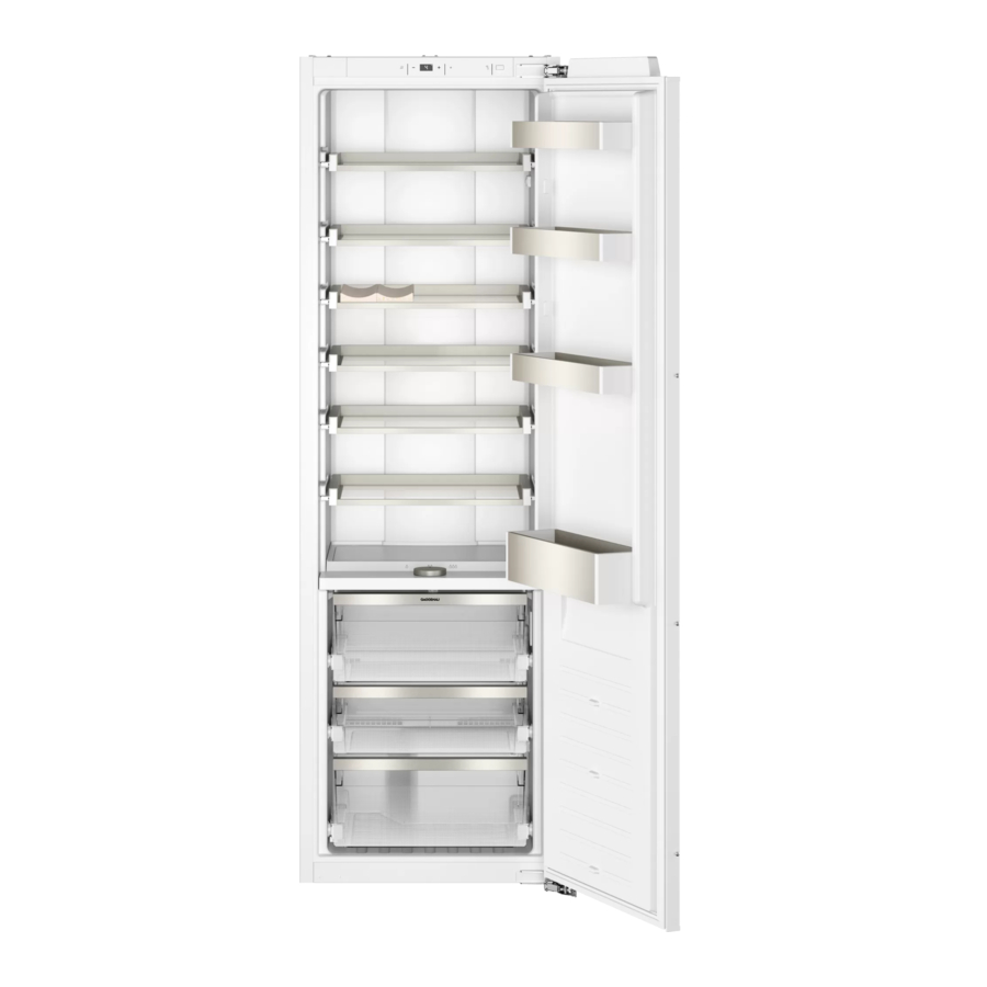 Gaggenau RC 289 Manual