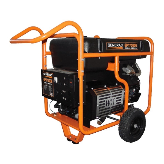 Generac Power Systems GP Series Owner's Manual