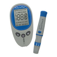 GlucoPlus Blood glucose monitoring system User Manual