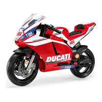 Peg-Perego Ducati GP IGMC0009 Use And Care Manual
