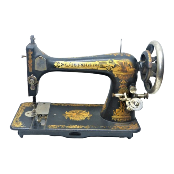 Singer 27 Instructions For Using Manual
