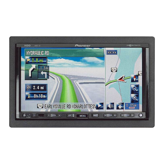 Pioneer AVIC-Z1 Firmware Update Instructions