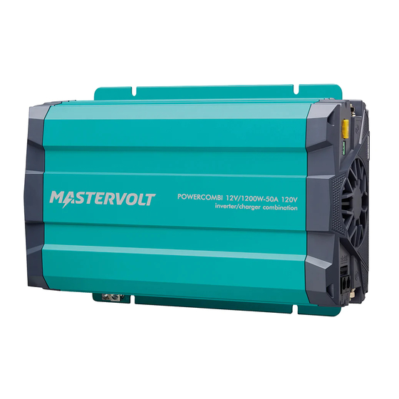 Mastervolt PowerCombi 12V/1200W-50A 120V User And Installation Manual