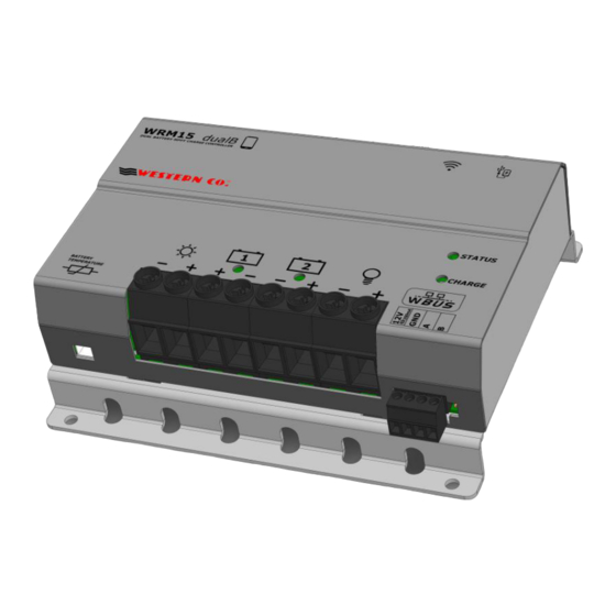 Western Co WRM15 dualB User Manual