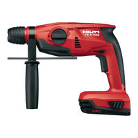 Hilti TE 2-A22 Operating Instructions Manual