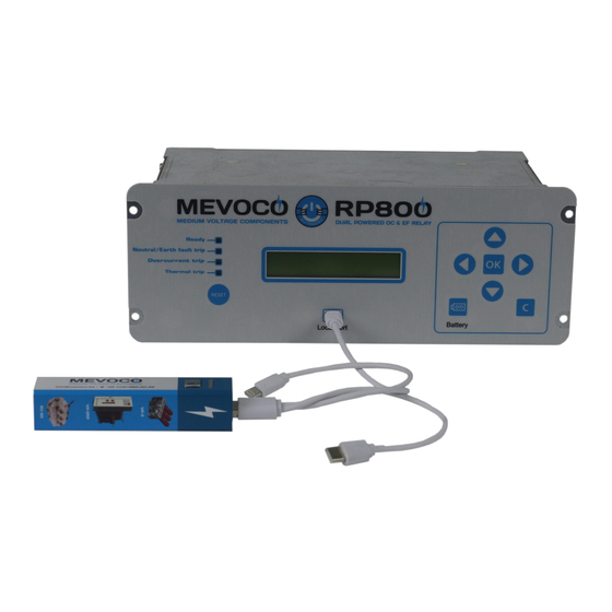 MEVOCO RP800 Manuals