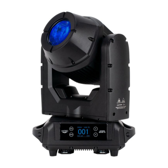 ADJ HYDRO BEAM X1 User Manual