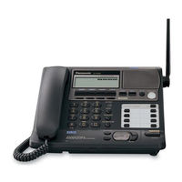 Panasonic KX-TG4500B - Cordless Phone Base Station Operating Instructions Manual