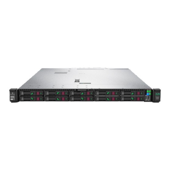 HPE ProLiant DX360 Gen10 User Manual