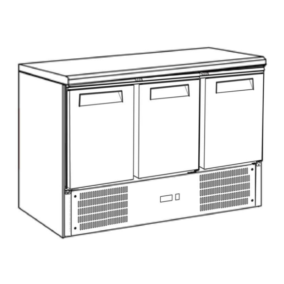User Manuals: ChefLine CHS2PEKO Refrigerated Saladette