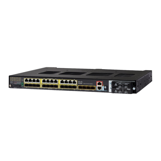 Cisco IE 4010 Hardware Installation Manual