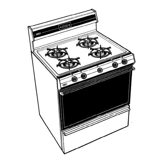 Roper FGP210V Use And Care Manual