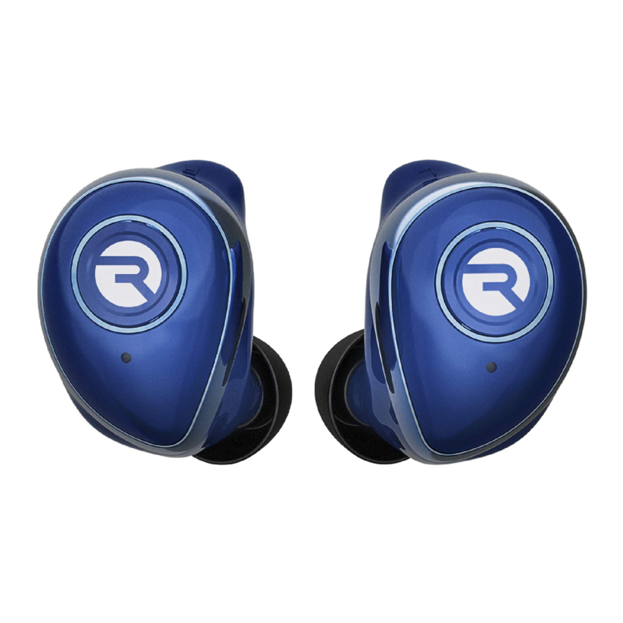 Raycon THE PERFORMER RBE765-21E-BLA Manual