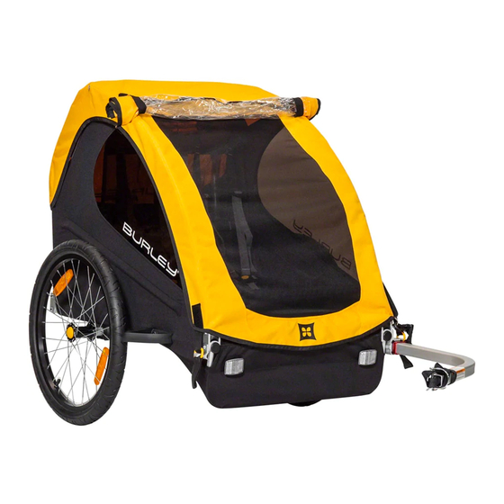 Attaching a best sale burley bike trailer