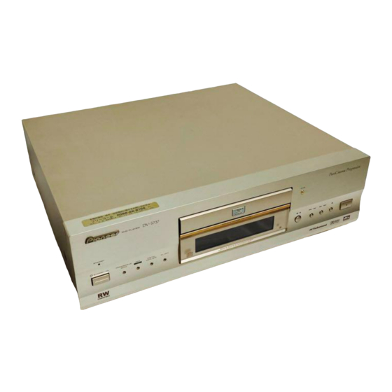 Pioneer DV-737-K Service Manual