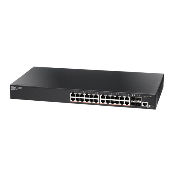 Edge-Core ECS4110-28T Management Manual